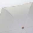 CELINE Macadam Canvas Folding Umbrella Nylon Beige yk7407B For Discount