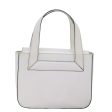 CELINE Hand Bag PVC Leather White 78426 For Discount