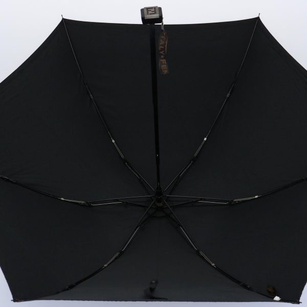 FENDI Folding Umbrella Nylon Black  bs9904 Online Hot Sale