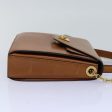 CELINE Hand Bag Leather 2way Brown 77233 Supply