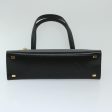 CELINE Hand Bag Leather Black 69373 For Cheap