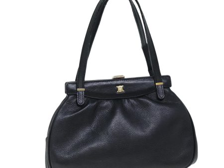 CELINE Hand Bag Leather Black bs14458 Discount