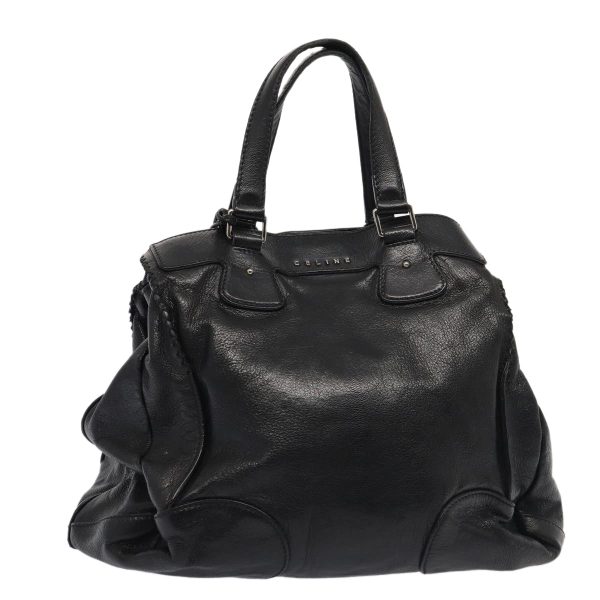 CELINE Hand Bag Leather Black hk1429 Online Sale