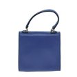 CELINE Hand Bag Leather Blue 79208 For Cheap