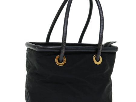 CELINE Hand Bag Nylon Black 70673 Fashion