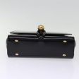 CELINE Hand Bag Patent leather 2way Black 76412 on Sale