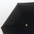 CELINE Macadam Canvas Folding Umbrella Nylon Black yk7406B For Discount