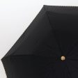 CELINE Macadam Canvas Folding Umbrella Nylon Black yk7406B For Discount