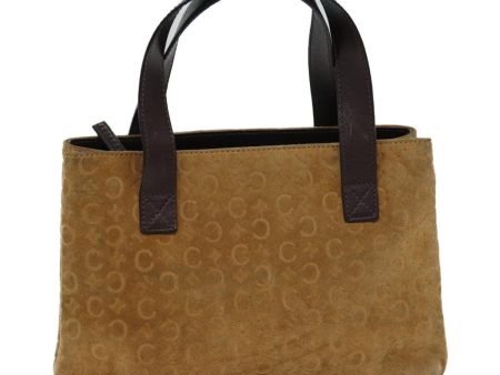 CELINE C Macadam Canvas Hand Bag Beige 71543 Hot on Sale