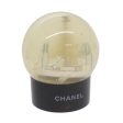 CHANEL Snow Globe plastic Black Clear CC  bs12466 For Discount