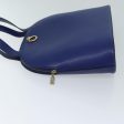 CELINE Hand Bag Leather Blue bs13304 Online Hot Sale