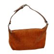 CELINE C Macadam Canvas Shoulder Bag Orange 76078 Discount