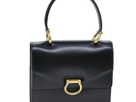 CELINE Hand Bag Leather Black ep4220 on Sale