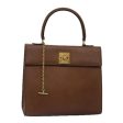 CELINE Hand Bag Leather Brown bs15080 Sale