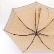 CELINE Macadam Canvas folding Umbrella Nylon Beige 81000 Fashion