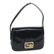 CELINE Horse Carriage Shoulder Bag Enamel Black 90512 Online Sale