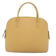 CELINE Hand Bag Leather 2way Yellow bs14695 Supply