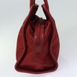 CELINE Hand Bag Nylon Red 81901 on Sale