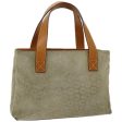 CELINE C Macadam Canvas Hand Bag Gray 66923 For Cheap