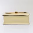 CELINE Hand Bag Leather 2way Cream Gold 88115 Online