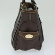 CELINE Hand Bag Canvas Brown bs11179 Sale