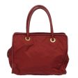 CELINE Hand Bag Nylon Red 81901 on Sale