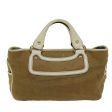 CELINE Hand Bag Canvas Beige 72145 Fashion