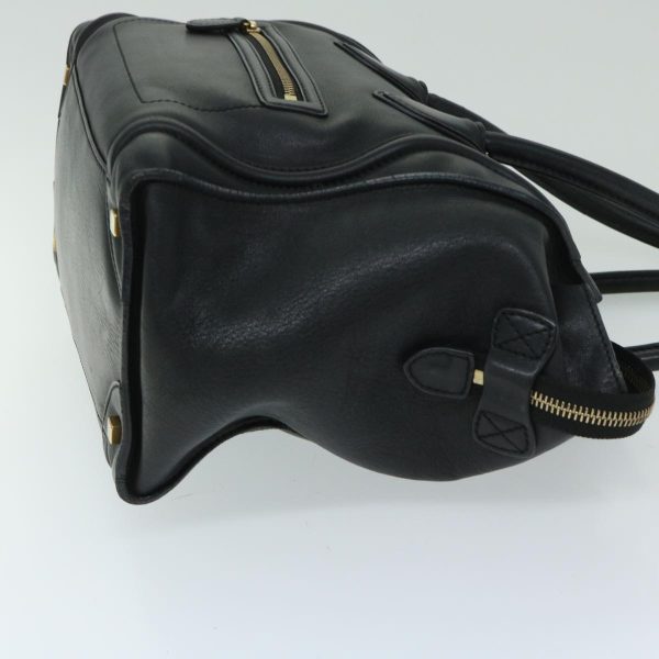 CELINE Luggage Phantom Tote Bag Leather Black hk1138 Online Hot Sale