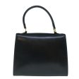 CELINE Hand Bag Leather Black 62977 Online