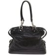 CELINE Hand Bag Leather Black 67072 Hot on Sale