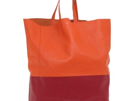 CELINE Hand Bag Leather Orange ep3321 Discount