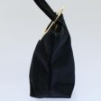 CELINE Circle Pouch Nylon Black ar10146B Fashion