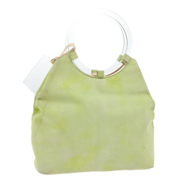 CELINE Hand Bag Suede Green 53736 Online now