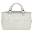 CELINE Boogie bag Hand Bag Leather White yk13610 Online Sale