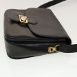 CELINE Horse Carriage Shoulder Bag Leather Black rd5252 Online Sale