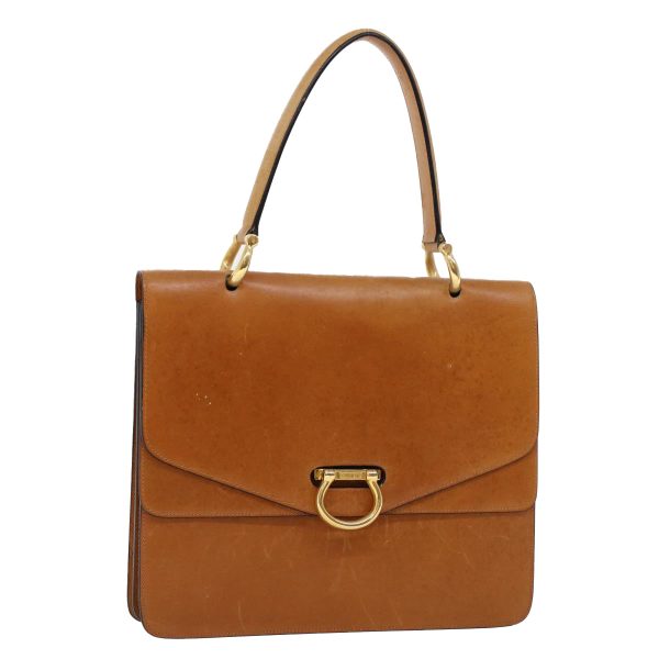 CELINE Hand Bag Leather Brown bs6244 Online Hot Sale