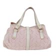 CELINE C Macadam Canvas Hand Bag Pink 75446 Online Sale