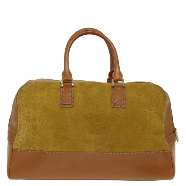 CELINE C Macadam Canvas Hand Bag Yellow 69573 Online