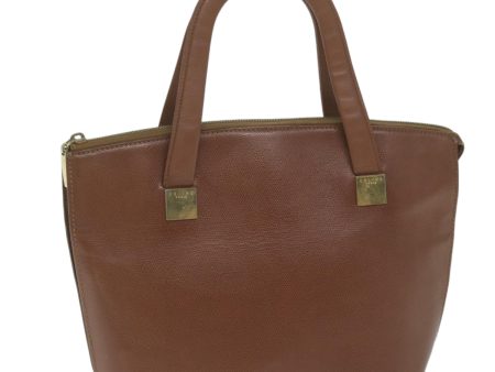 CELINE Hand Bag Leather Brown bs11000 Online Hot Sale