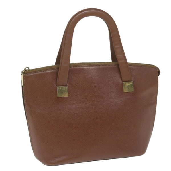 CELINE Hand Bag Leather Brown bs11000 Online Hot Sale