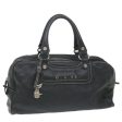 CELINE Hand Bag Leather Navy bs9342 Online now