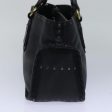 CELINE Boogie bag Hand Bag Leather Black yk13074 Discount