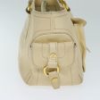 CELINE Boogie bag Hand Bag Leather Beige bs14379 For Cheap