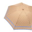 CELINE Macadam Canvas folding Umbrella Nylon Beige 81000 Fashion