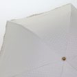 CELINE Macadam Canvas Folding Umbrella Nylon Beige yk7407B For Discount