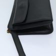 CELINE Clutch Bag Leather Black bs13276 Discount