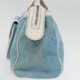 CELINE C Macadam Canvas Hand Bag Blue 76997 Online Sale