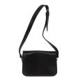 CELINE Horse Carriage Shoulder Bag Leather Black bs14459 Cheap