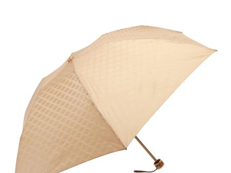 CELINE Macadam Canvas Folding Umbrella Nylon Pink 74883 Online Sale