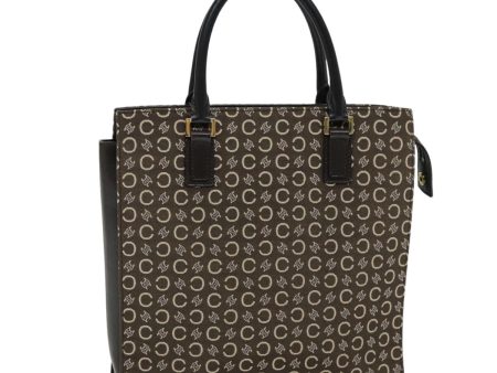 CELINE C Macadam Canvas Hand Bag Brown 76138 Sale